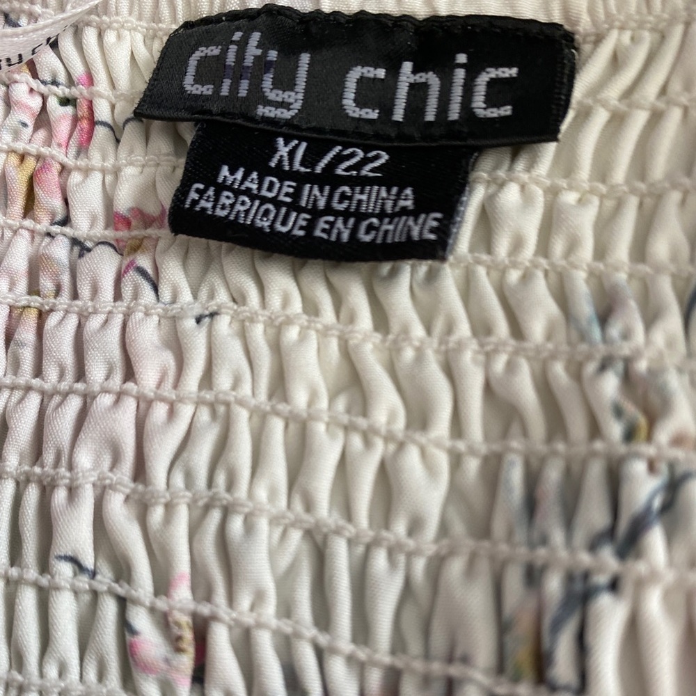 City chic fit & flare floral dress - Picture 2 of 4
